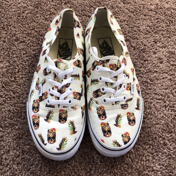 tropical pineapple vans